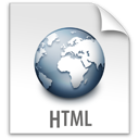 Icone Arquivo HTML